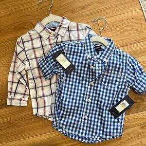Tommy Hilfiger NWT patriotic collared shirts